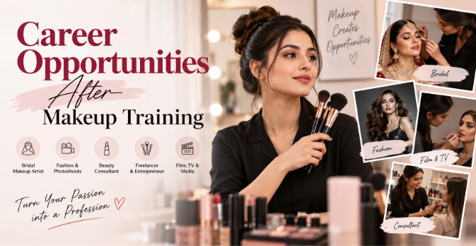 Career opportunities after makeup artist training