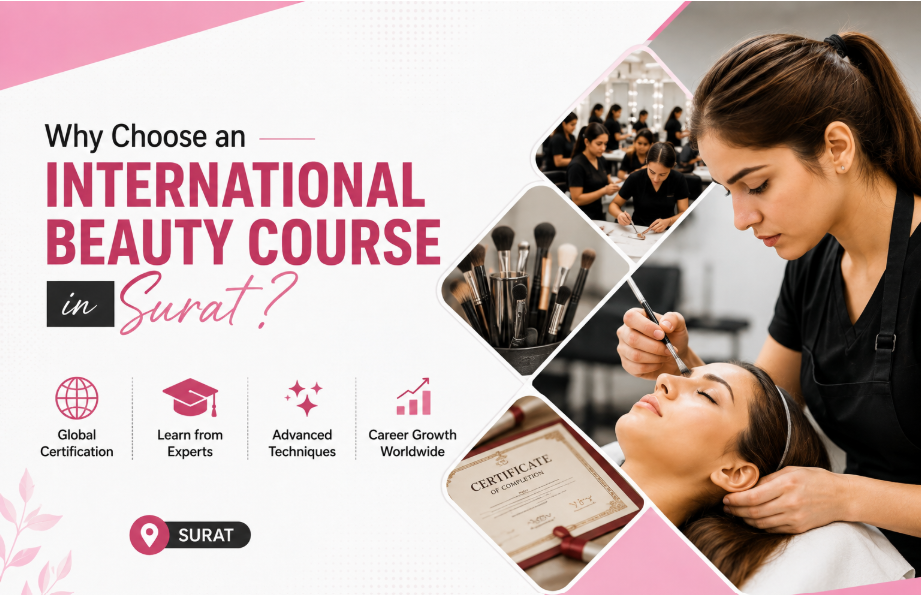 Right international beauty course in Surat